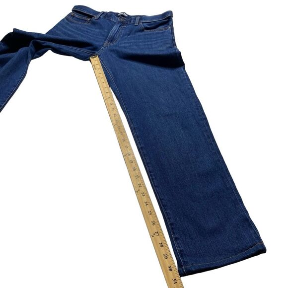 Land’s End Square Rigger Jeans Traditional Fit Blue Sz 33 - Picture 9 of 15
